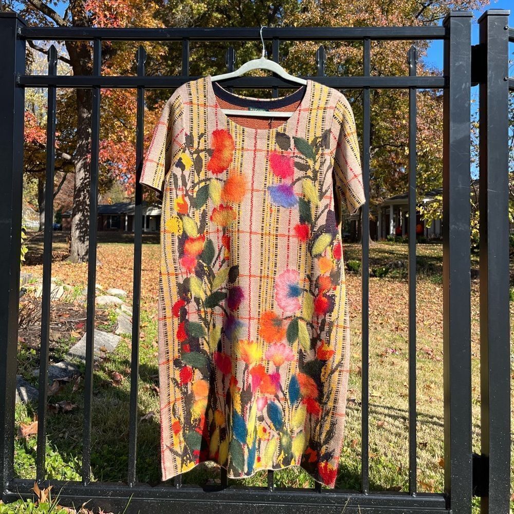 Anthropologie Troubadour Bloomline Sweater Knit Dress NWT